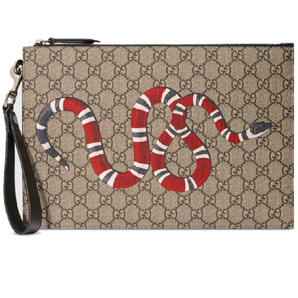 Túi Gucci Kingsnake Print GG 'Brown' 473904-GZN1N-8666 Túi Gucci Kingsnake Print GG 'Brown' 473904-GZN1N-8666