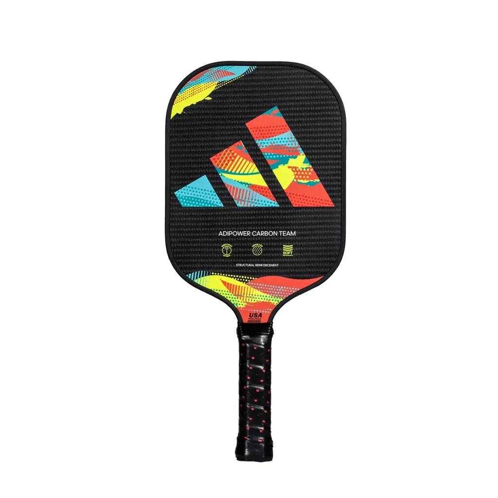 Vợt Pickleball Adidas Adipower CARBON Team 'Multicolour' — kich-thuoc: 16mm Vợt Pickleball Adidas Adipower CARBON Team 'Multicolour' — kich-thuoc: 16mm