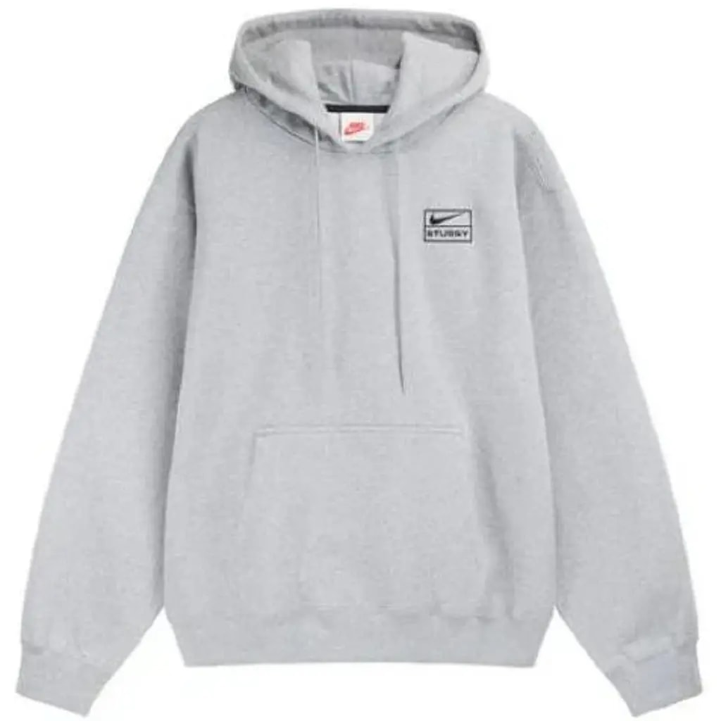 Áo Nike x Stussy Logo Hoodie Asia Sizing 'Grey' DJ9489-063 — kich-thuoc: XL Áo Nike x Stussy Logo Hoodie Asia Sizing 'Grey' DJ9489-063 — kich-thuoc: XL