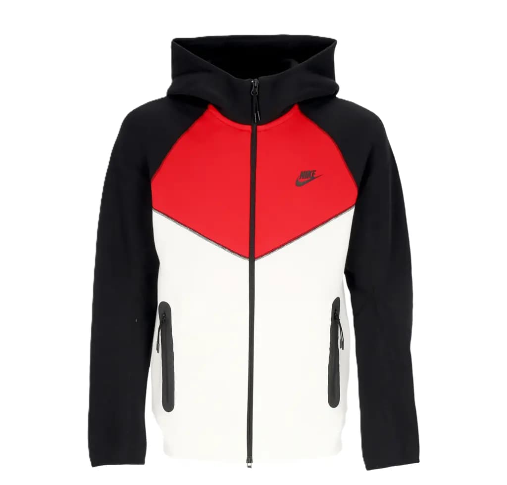 Áo Nike Sportswear Tech Fleece Full-Zip Hoodie 'University Red' FZ4709-100 Áo Nike Sportswear Tech Fleece Full-Zip Hoodie 'University Red' FZ4709-100