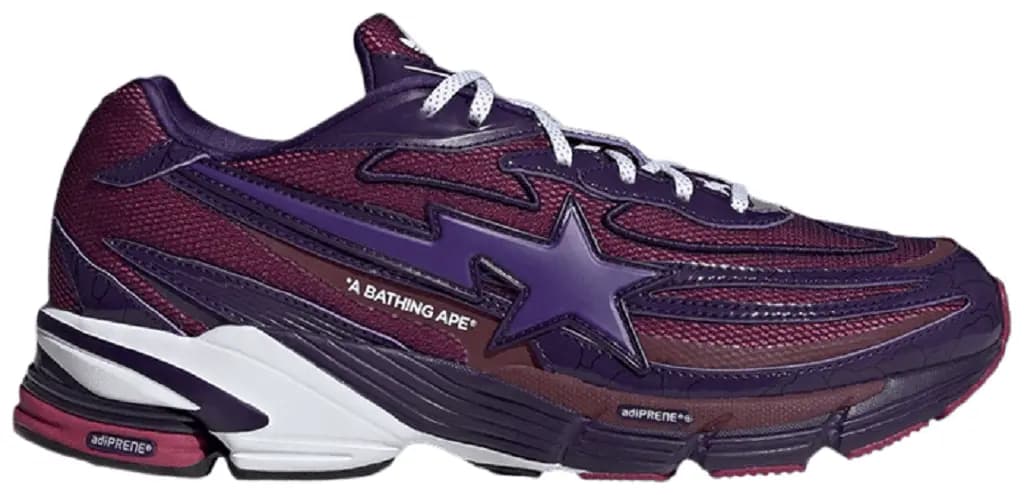 Giày Adidas Bape x Orketro 'Dark Purple' JH6362 Giày Adidas Bape x Orketro 'Dark Purple' JH6362