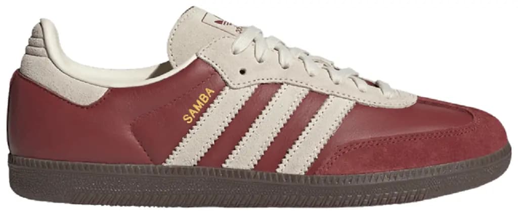 Giày Adidas Samba OG 'Preloved Ruby Cream' JI3216 Giày Adidas Samba OG 'Preloved Ruby Cream' JI3216
