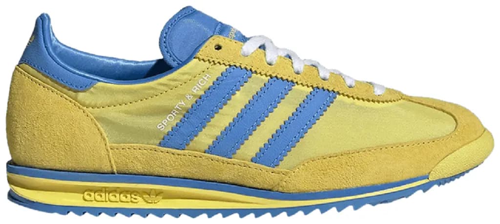 Giày Adidas Sporty & Rich x SL72 OG 'Light Yellow' JH6702 Giày Adidas Sporty & Rich x SL72 OG 'Light Yellow' JH6702