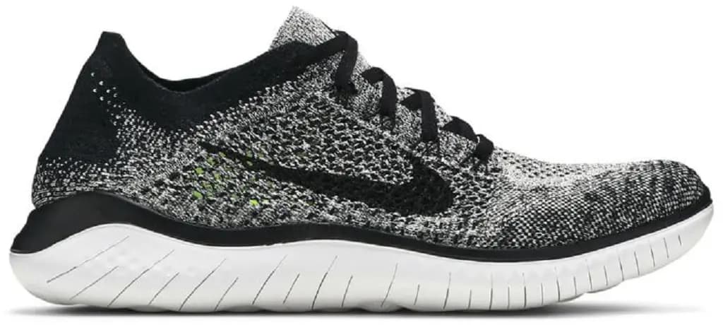 Giày Nike Free RN Flyknit 2018 'White Black' 942838-101 Giày Nike Free RN Flyknit 2018 'White Black' 942838-101