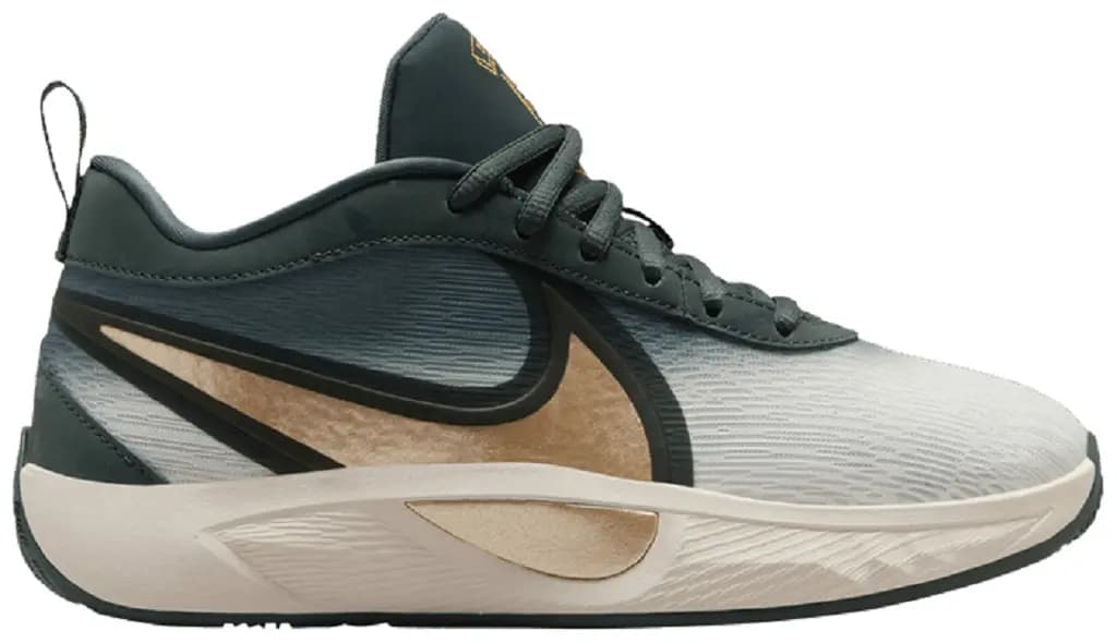 Giày Nike Giannis Freak 6 GS 'Green Metallic Gold' FZ7305-300 Giày Nike Giannis Freak 6 GS 'Green Metallic Gold' FZ7305-300