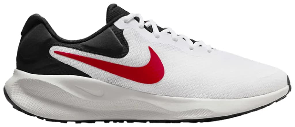 Giày Nike Revolution 7 'White Black Fire Red' FB2207-102 Giày Nike Revolution 7 'White Black Fire Red' FB2207-102