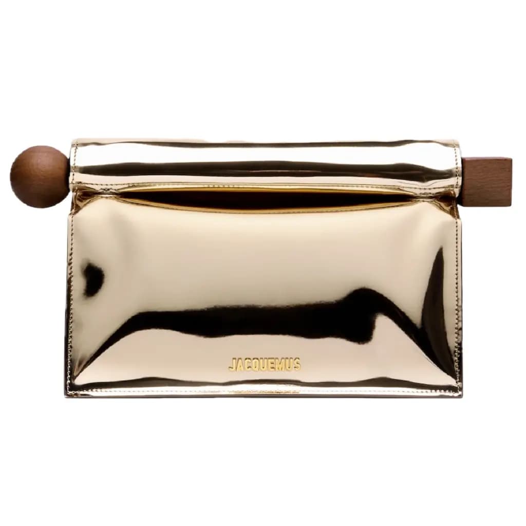 Túi Jacquemus Rond Carré 'Gold' 233BA356-3134-280 Túi Jacquemus Rond Carré 'Gold' 233BA356-3134-280