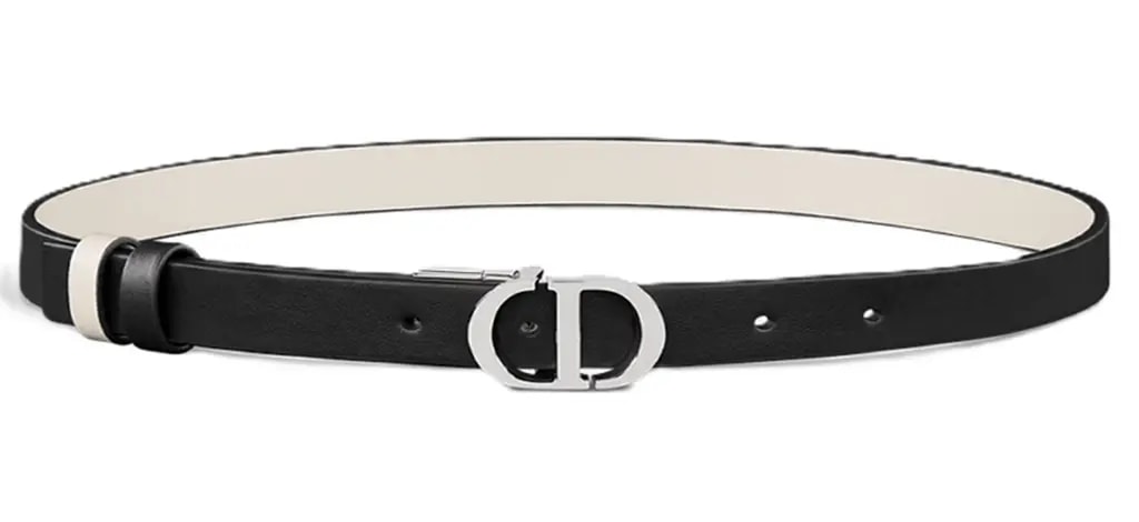 Thắt Lưng Dior 30 Montaigne Reversible 'Black White' B0446PWGA-M911 — kich-thuoc: 70cm Thắt Lưng Dior 30 Montaigne Reversible 'Black White' B0446PWGA-M911 — kich-thuoc: 70cm