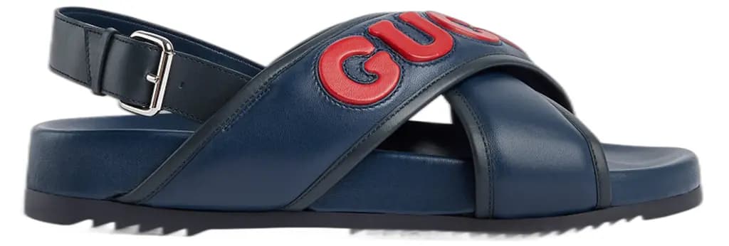 Dép Gucci Basic Sandal 'Navy' 742024-AABYS-4058 Dép Gucci Basic Sandal 'Navy' 742024-AABYS-4058