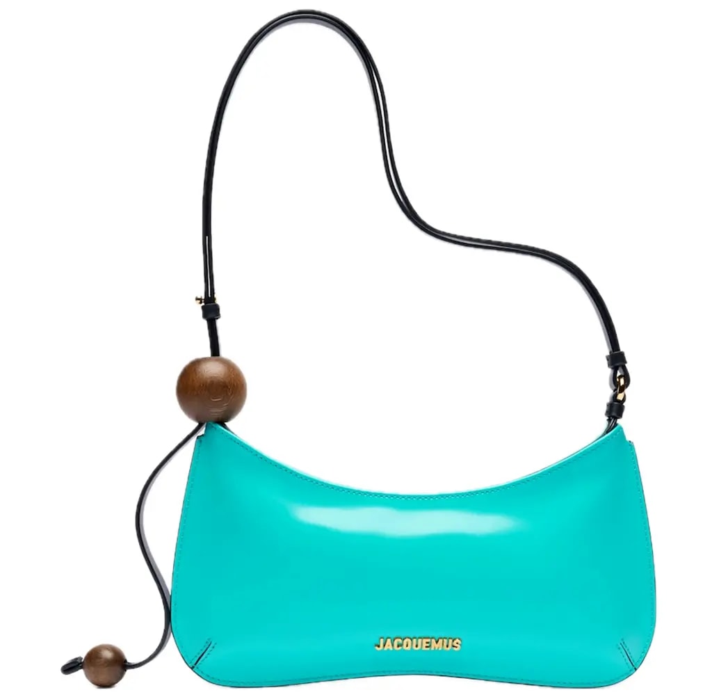 Túi Jacquemus The Bisou Perle 'Turquoise' 233BA057-3128-340 Túi Jacquemus The Bisou Perle 'Turquoise' 233BA057-3128-340
