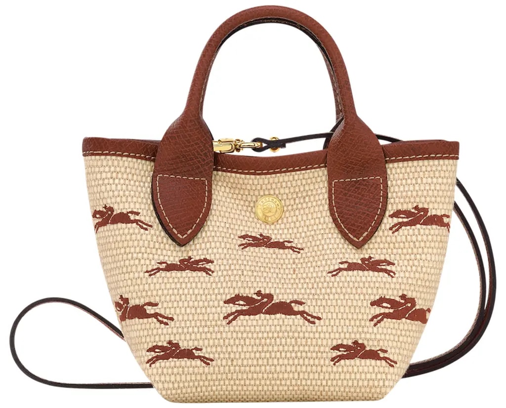 Túi Longchamp Le Panier Pliage Xs Basket 'Brown' 10206HCF035 Túi Longchamp Le Panier Pliage Xs Basket 'Brown' 10206HCF035