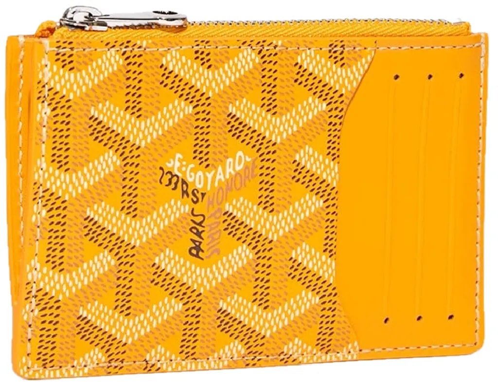 Ví Goyard Bourbon Zipped Card Holder 'Yellow' BOURBOPMLTY08CL08P Ví Goyard Bourbon Zipped Card Holder 'Yellow' BOURBOPMLTY08CL08P