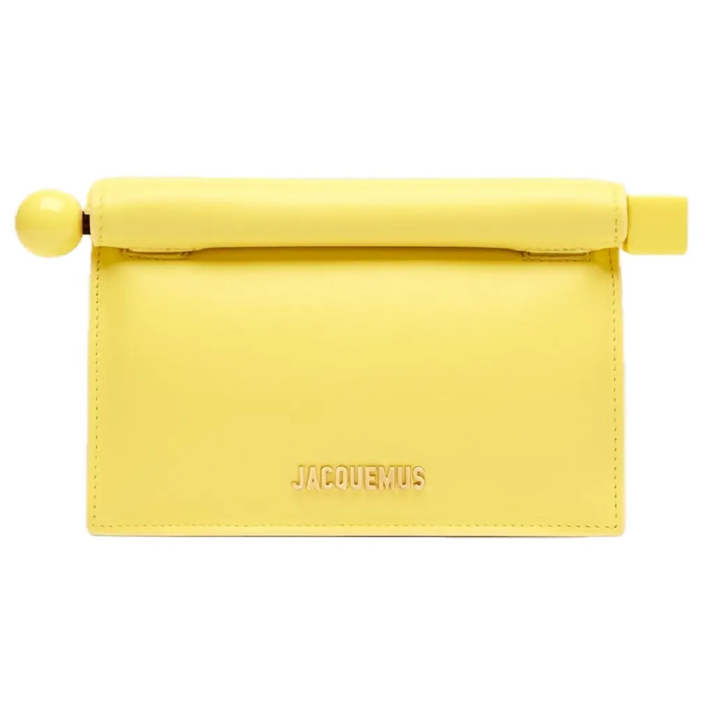 Túi Jacquemus Small Rond Carré 'Yellow' 241BA392-3171-250 Túi Jacquemus Small Rond Carré 'Yellow' 241BA392-3171-250