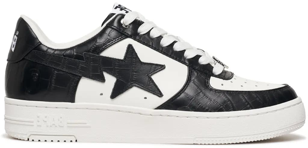 Giày Bape STA™ #3 'Black White' 0ZXSHM191303N Giày Bape STA™ #3 'Black White' 0ZXSHM191303N