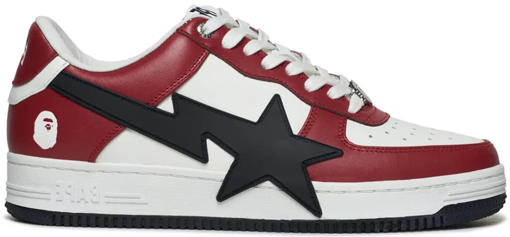 Giày Bape STA Os #2 M2 'Red White' 0ZXSHMX91309N Giày Bape STA Os #2 M2 'Red White' 0ZXSHMX91309N