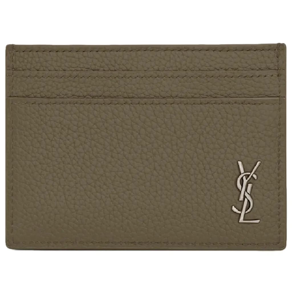 Ví Saint Laurent Tiny Cassandre Card 'Khaki' 607603DTI0E2952 Ví Saint Laurent Tiny Cassandre Card 'Khaki' 607603DTI0E2952