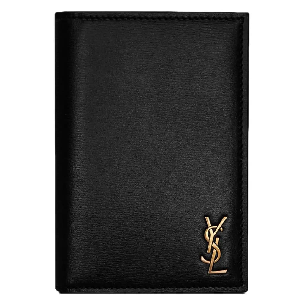 Ví Saint Laurent Tiny Cassandre Credit 'Black' 66873602G0W1000 Ví Saint Laurent Tiny Cassandre Credit 'Black' 66873602G0W1000
