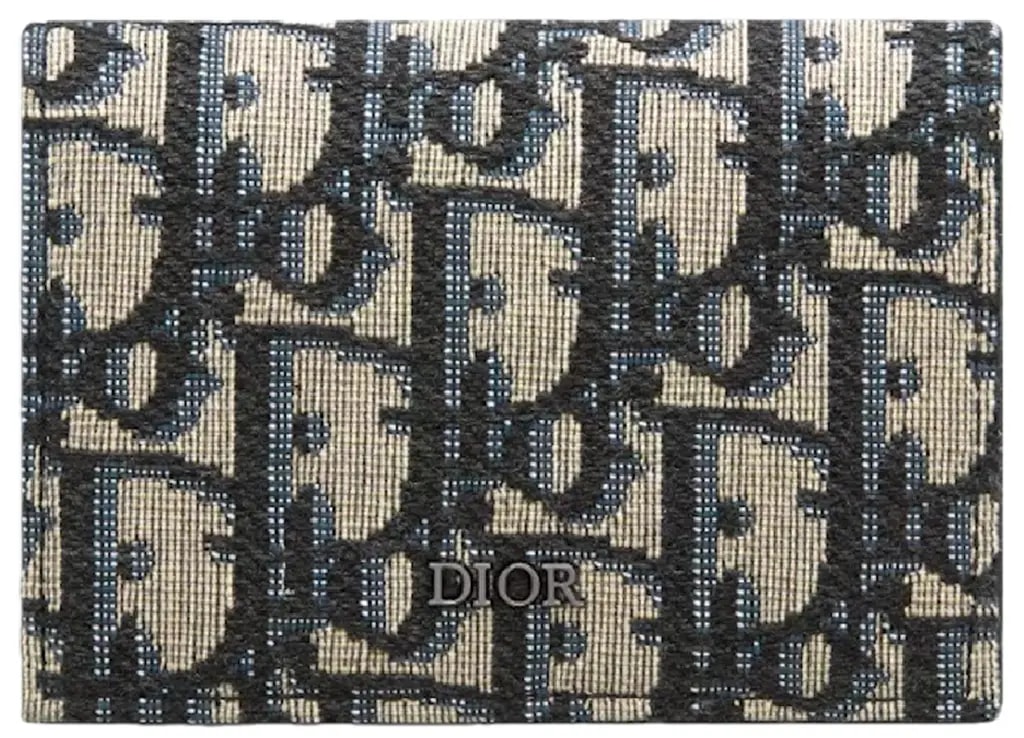 Ví Dior Business Card Holder 'Beige' 2ESCH178YSE-H05E Ví Dior Business Card Holder 'Beige' 2ESCH178YSE-H05E