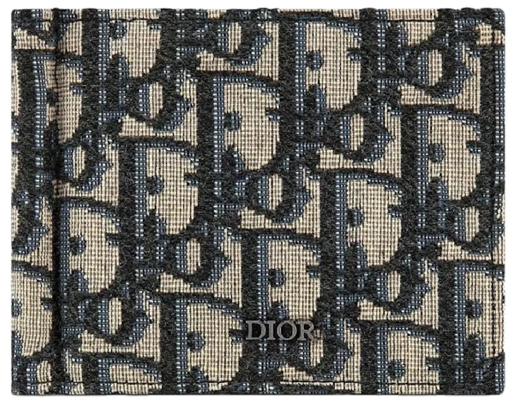Ví Dior Wallet With Money Clip 'Beige Black' 2ESBH069YSE-H05E Ví Dior Wallet With Money Clip 'Beige Black' 2ESBH069YSE-H05E