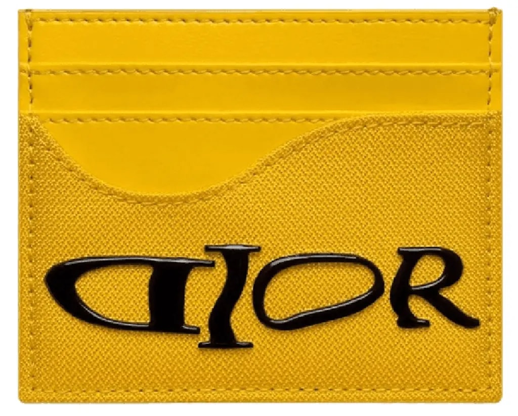 Ví Dior Lewis Hamilton Saddle Card Holder 'Yellow' 2ADCH164LWH-H20E Ví Dior Lewis Hamilton Saddle Card Holder 'Yellow' 2ADCH164LWH-H20E