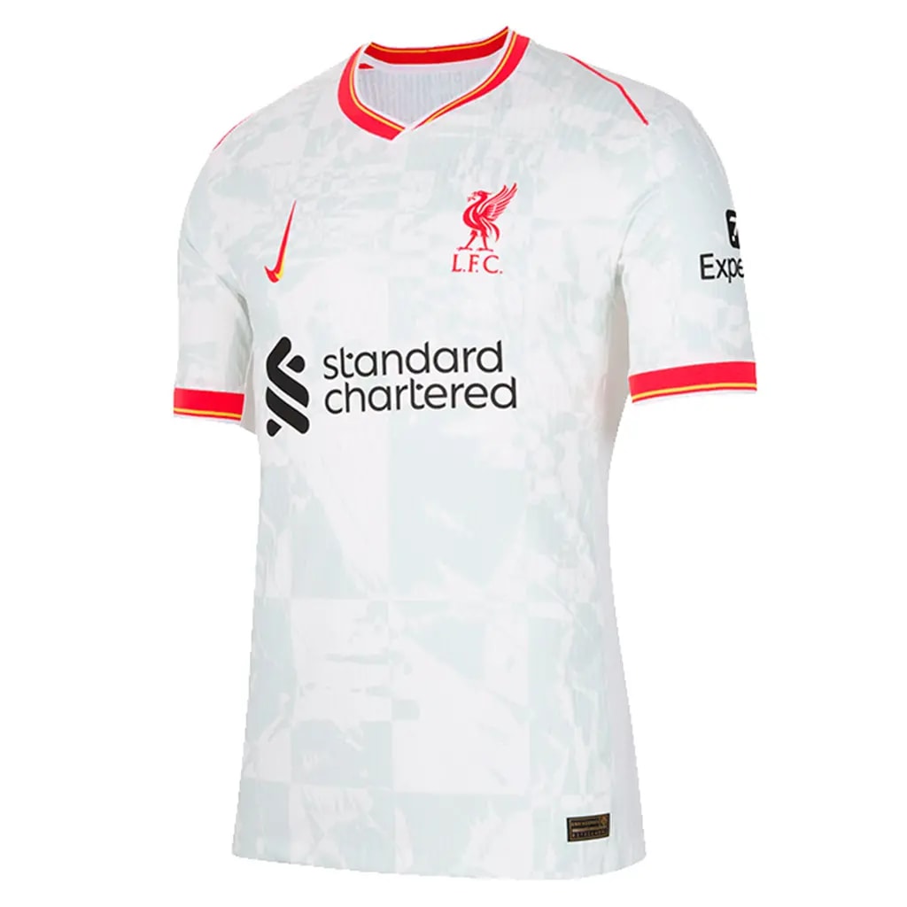 Áo Nike Liverpool FC 2024/25 Match Third 'White' FQ2013-101 — kich-thuoc: L Áo Nike Liverpool FC 2024/25 Match Third 'White' FQ2013-101 — kich-thuoc: L