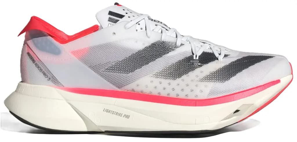 Giày Adizero Adios Pro 3 'White Solar Red' IE1053 Giày Adizero Adios Pro 3 'White Solar Red' IE1053
