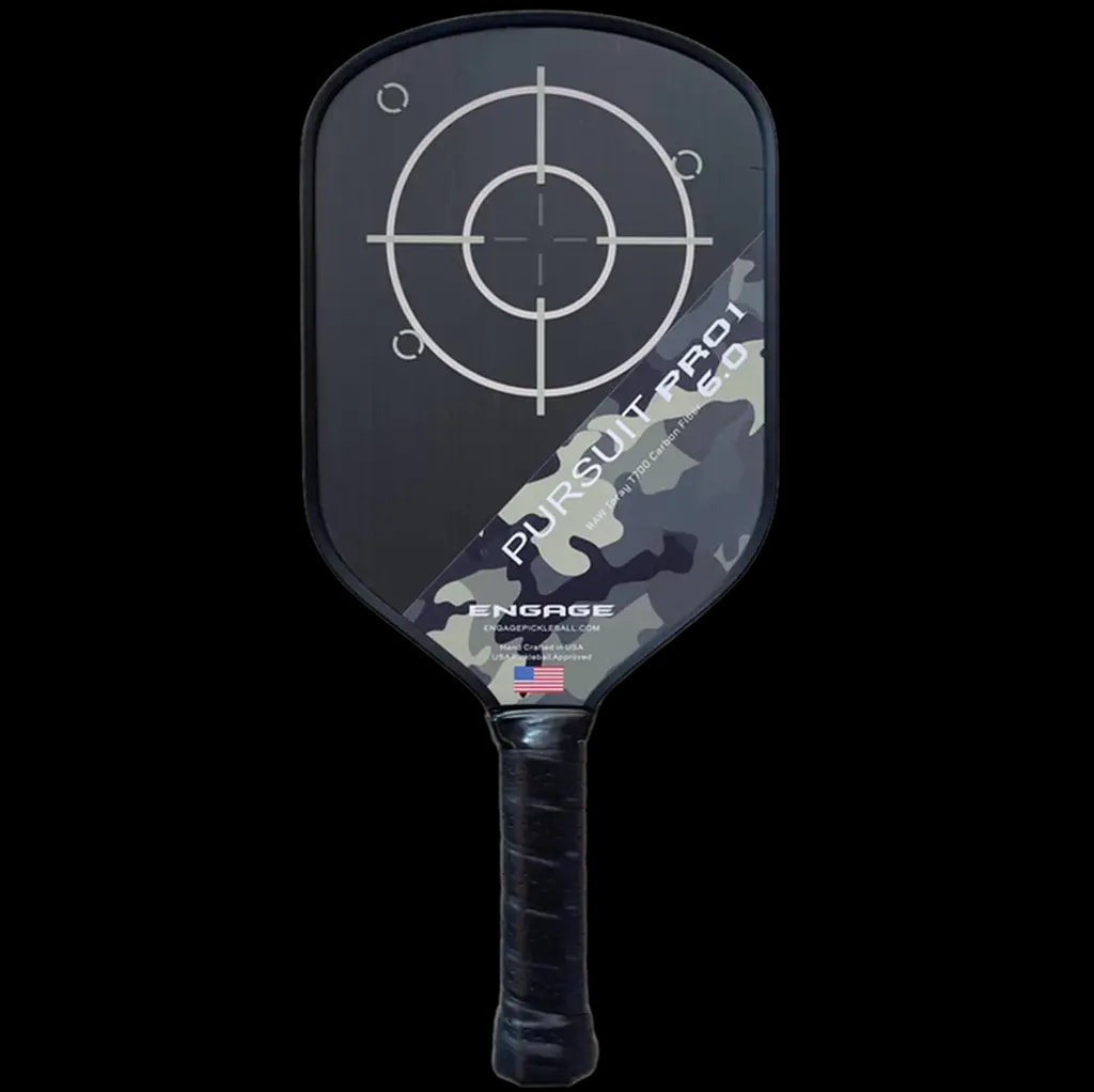 Vợt Pickleball Racket Engage Pursuit Pro1 6.0 Power Series 'Camouflage' — kich-thuoc: 16mm Vợt Pickleball Racket Engage Pursuit Pro1 6.0 Power Series 'Camouflage' — kich-thuoc: 16mm