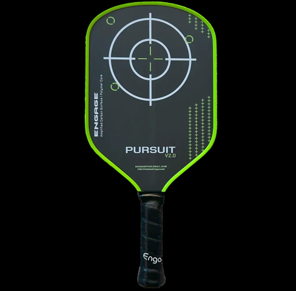 Vợt Pickleball Engage Ursuit V2.0 Hybrid 'Lime Flash' — kich-thuoc: 15mm Vợt Pickleball Engage Ursuit V2.0 Hybrid 'Lime Flash' — kich-thuoc: 15mm