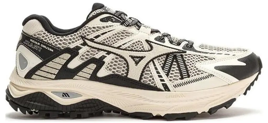 Giày Mizuno Racer Trail 'Cream Black White' D1GH223801 — kich-thuoc: 42 Giày Mizuno Racer Trail 'Cream Black White' D1GH223801 — kich-thuoc: 42