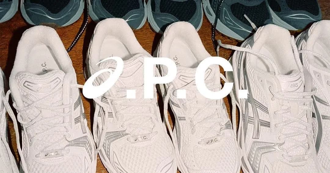 Review bộ sưu tập mới A.P.C. x Asics Gel-Kayano 14 Review bộ sưu tập mới A.P.C. x Asics Gel-Kayano 14
