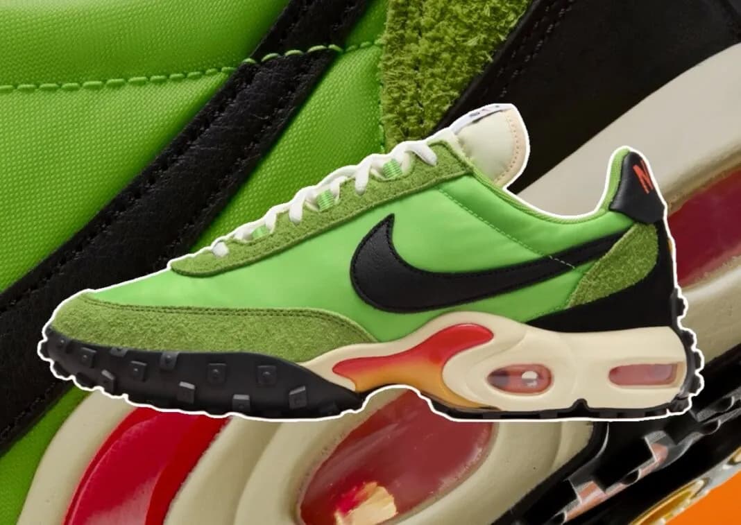 Review chi tiết Nike Air Max Waffle SP "Action Green" Review chi tiết Nike Air Max Waffle SP "Action Green"