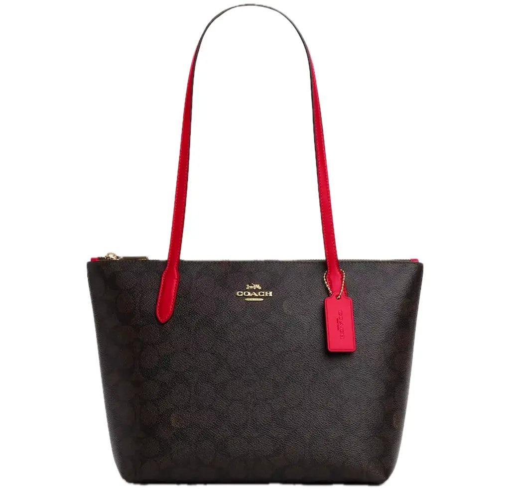 Túi Coach Fiona Zip Tote Bag 'Bold Red' CX611-IMXD0 Túi Coach Fiona Zip Tote Bag 'Bold Red' CX611-IMXD0