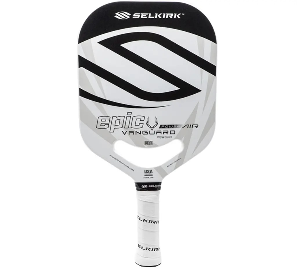 Vợt Pickleball Selkirk Vanguard Power Air Epic 13mm 'White Black' Vợt Pickleball Selkirk Vanguard Power Air Epic 13mm 'White Black'