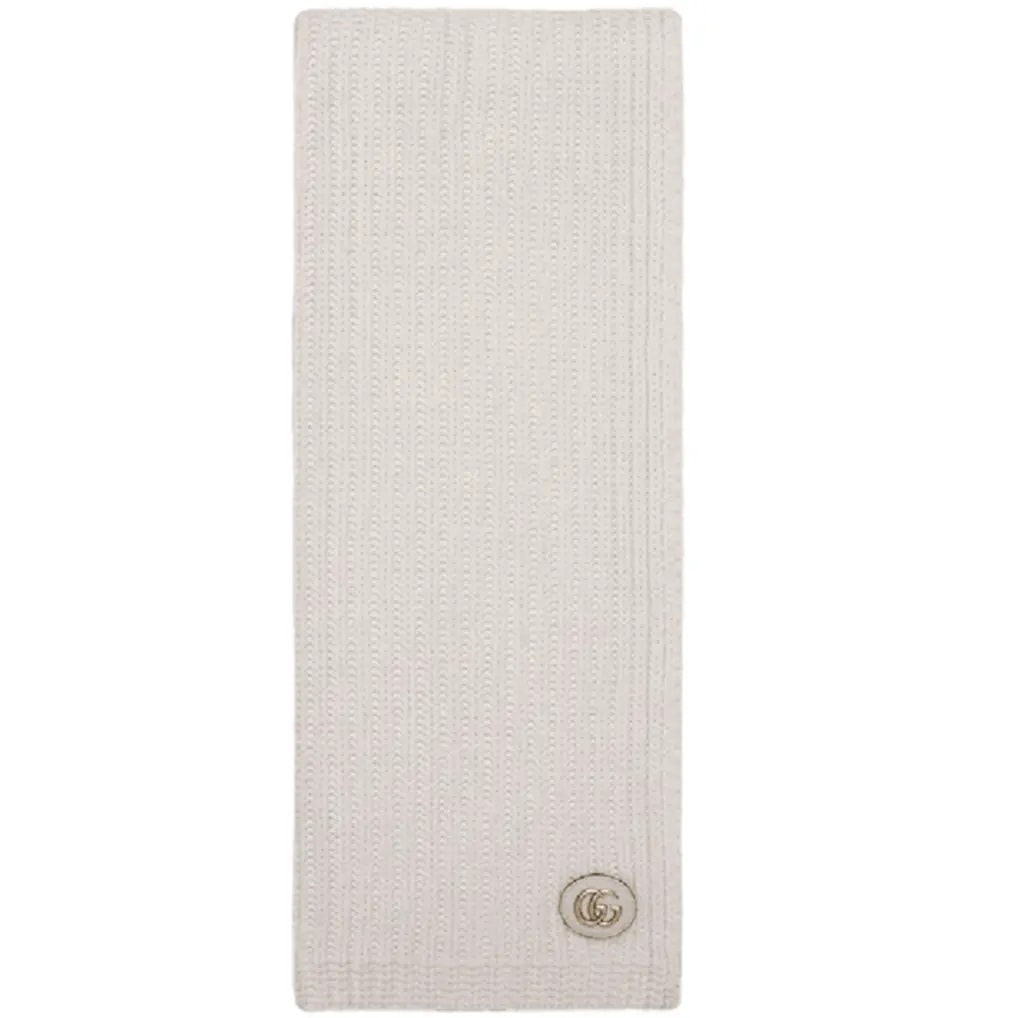 Khăn Gucci Knit Wool Scarf 'Ivory' 773426-3GB02-9200 Khăn Gucci Knit Wool Scarf 'Ivory' 773426-3GB02-9200