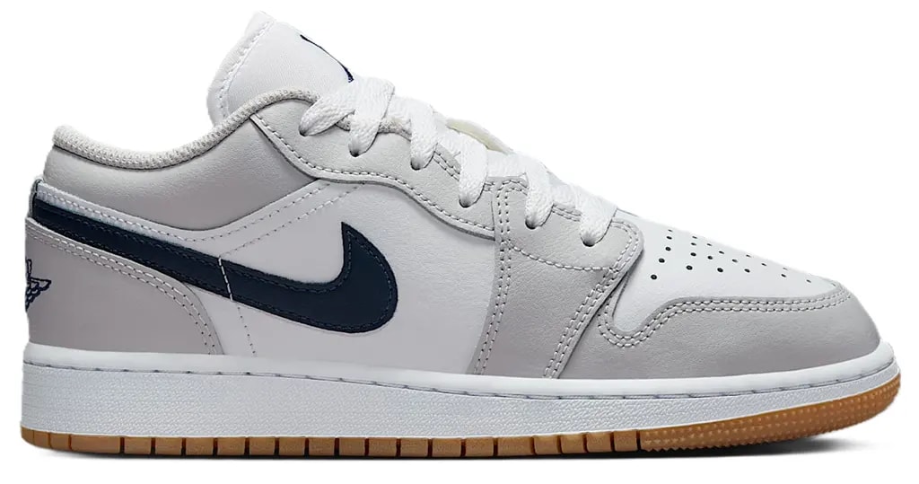 Giày Nike Air Jordan 1 Low GS 'White Neutral Grey' 553560-146 — kich-thuoc: 36 Giày Nike Air Jordan 1 Low GS 'White Neutral Grey' 553560-146 — kich-thuoc: 36