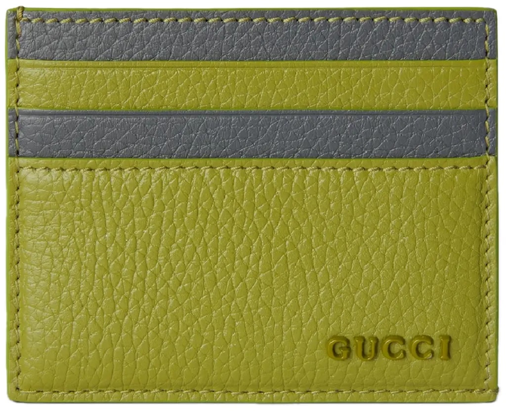 Ví Gucci Bi-color Card Case 'Green' 817043-AAEGG-3743 Ví Gucci Bi-color Card Case 'Green' 817043-AAEGG-3743