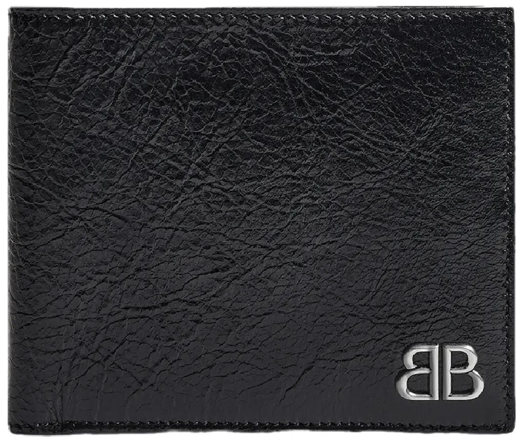 Ví Balenciaga Monaco Square Folded Wallet 'Black' 7665692AAS61000 Ví Balenciaga Monaco Square Folded Wallet 'Black' 7665692AAS61000