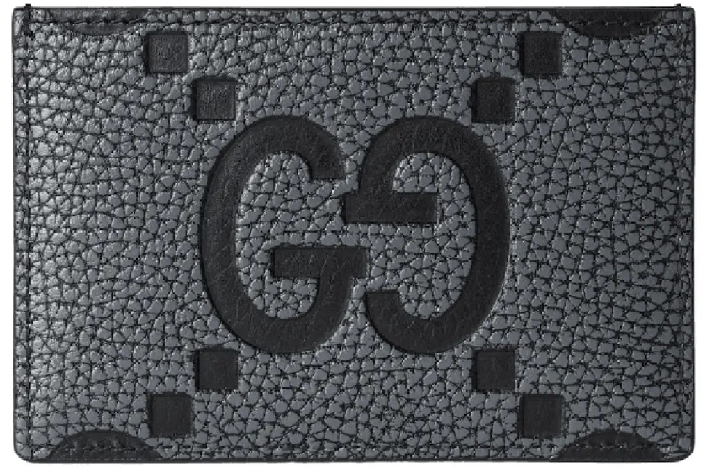 Ví Gucci Maxi GG Card Case 'Grey' 812681-AAECE-1046 Ví Gucci Maxi GG Card Case 'Grey' 812681-AAECE-1046