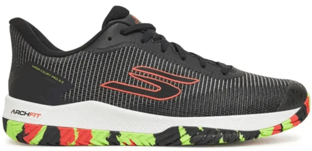 Giày Skechers Viper Court Pro 2.0 'Black' 246109C-BKMT — kich-thuoc: 39.5 Giày Skechers Viper Court Pro 2.0 'Black' 246109C-BKMT — kich-thuoc: 39.5