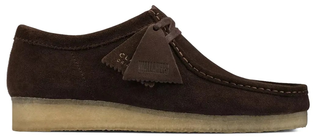 Giày Clarks Originals Wallabee 'Dark Brown' 26156606 — kich-thuoc: 40 Giày Clarks Originals Wallabee 'Dark Brown' 26156606 — kich-thuoc: 40