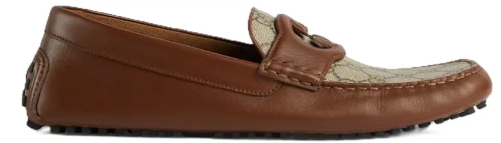 Giày Gucci Interlocking G Driver 'Brown' 730148-AAB7Z-2343 Giày Gucci Interlocking G Driver 'Brown' 730148-AAB7Z-2343