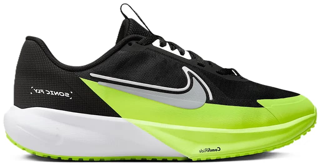 Giày Nike Sonic Fly GS 'Black White Volt Wolf Grey' FZ0017-002 Giày Nike Sonic Fly GS 'Black White Volt Wolf Grey' FZ0017-002