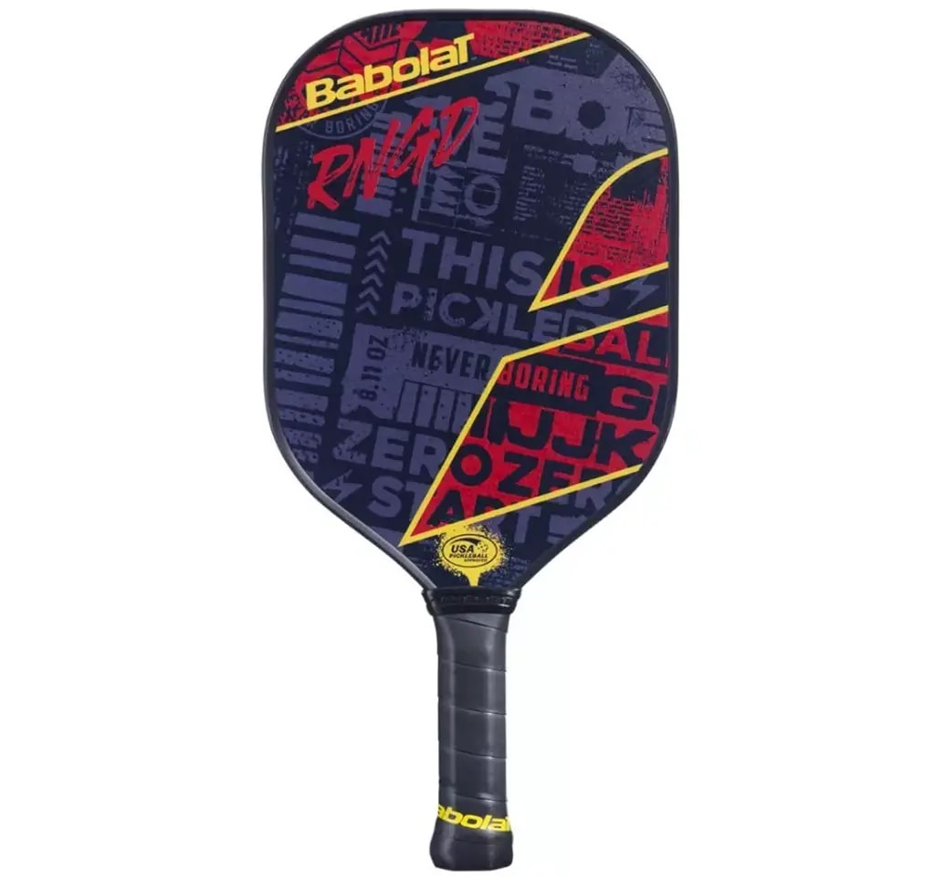 Vợt Pickleball Babolat RNGD 15mm 'Black Red' Vợt Pickleball Babolat RNGD 15mm 'Black Red'