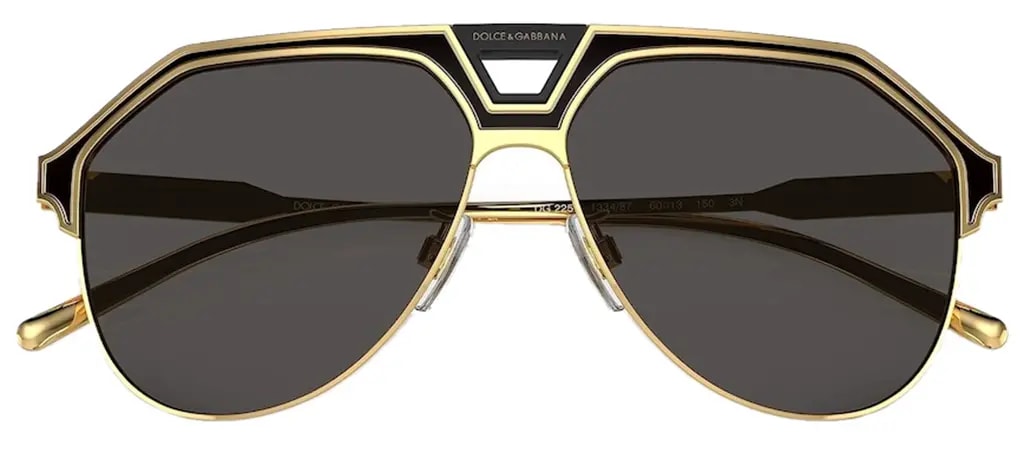 Kính Dolce & Gabbana D&G Sunglasses 'Gold' DG2257-1334-87 Kính Dolce & Gabbana D&G Sunglasses 'Gold' DG2257-1334-87