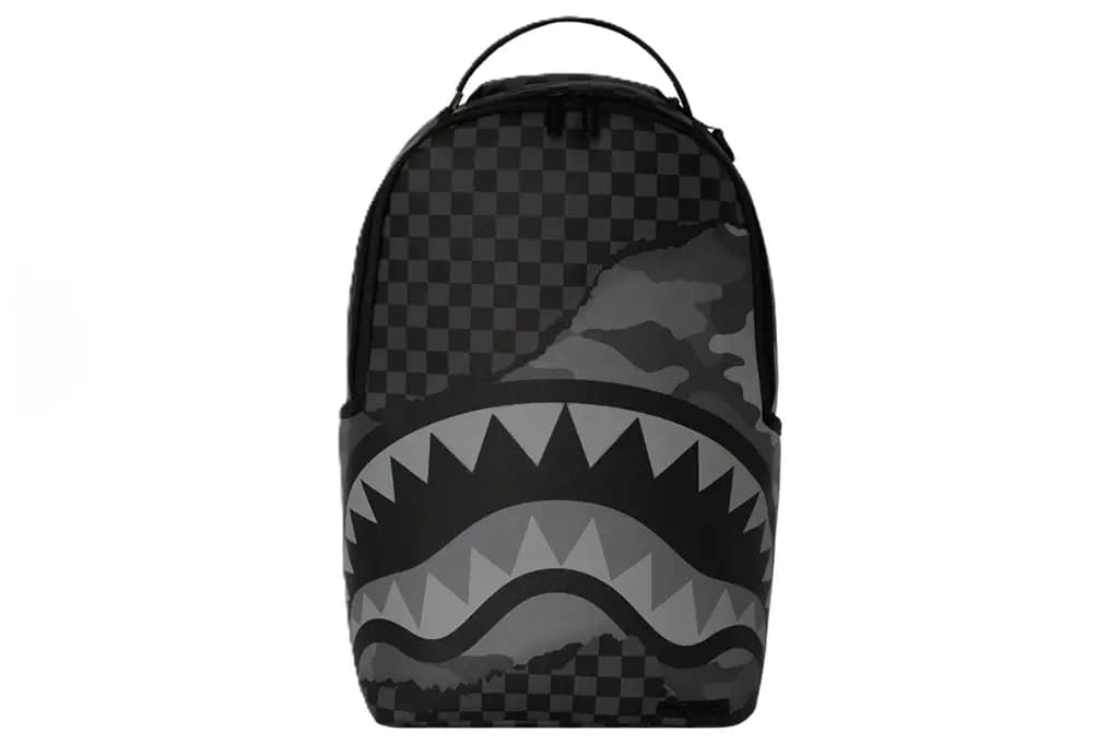 Balo Sprayground Shark Mouth Checkerboard 'Black' W1045704 Balo Sprayground Shark Mouth Checkerboard 'Black' W1045704