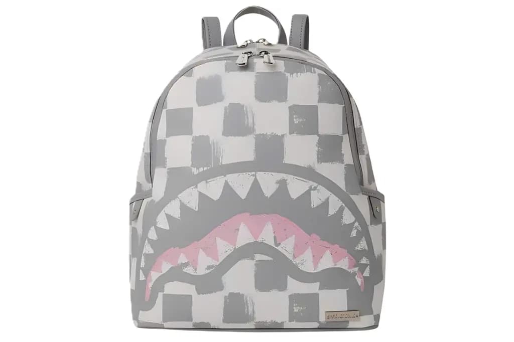 Balo Sprayground Shark Mouth Medium 'Grey' 910B6900NSZ Balo Sprayground Shark Mouth Medium 'Grey' 910B6900NSZ