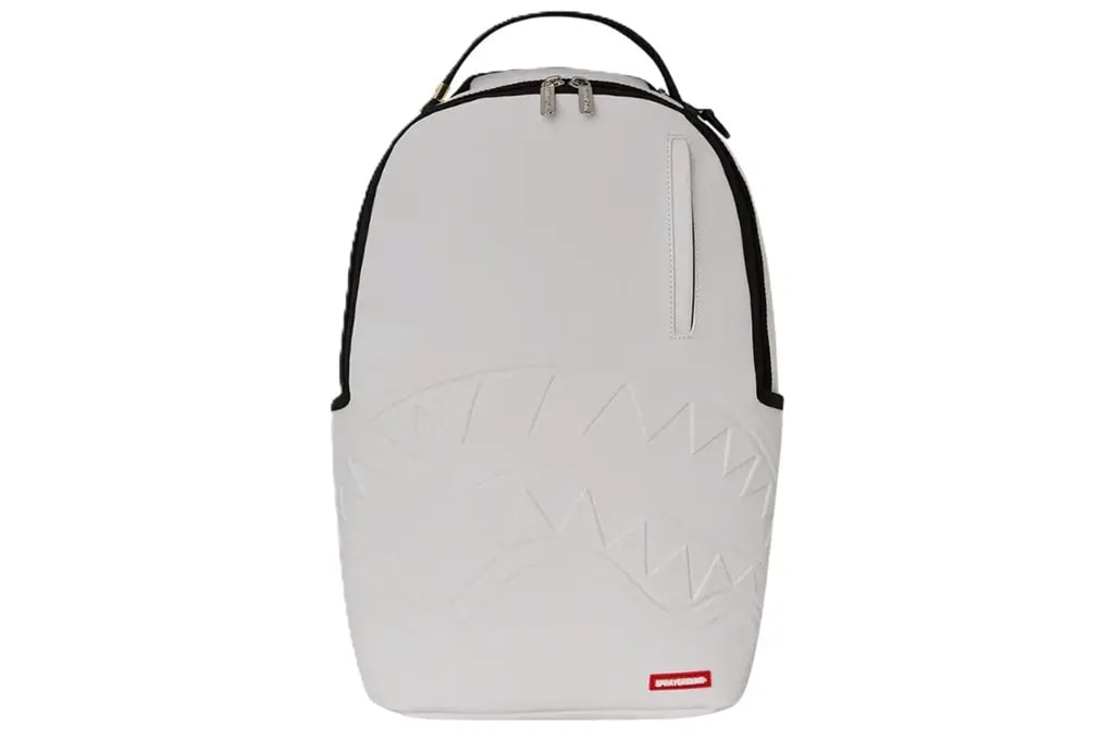 Balo Sprayground Shark Mouth Embossed 'White' W1115720 Balo Sprayground Shark Mouth Embossed 'White' W1115720