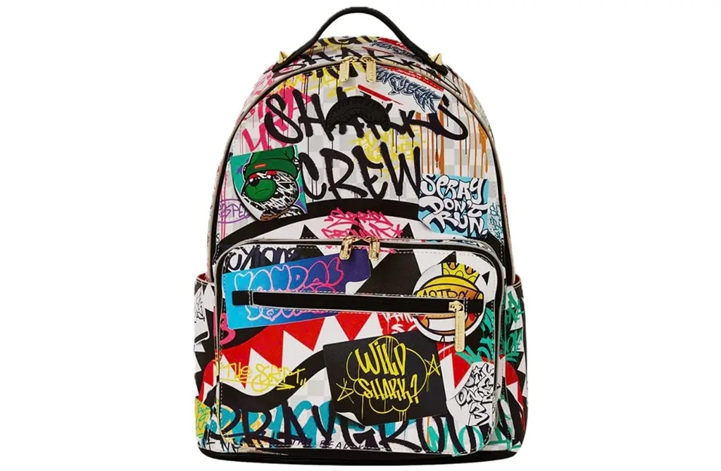 Balo Sprayground Shark Mouth Graffiti 'Multicolor' W1035710 Balo Sprayground Shark Mouth Graffiti 'Multicolor' W1035710