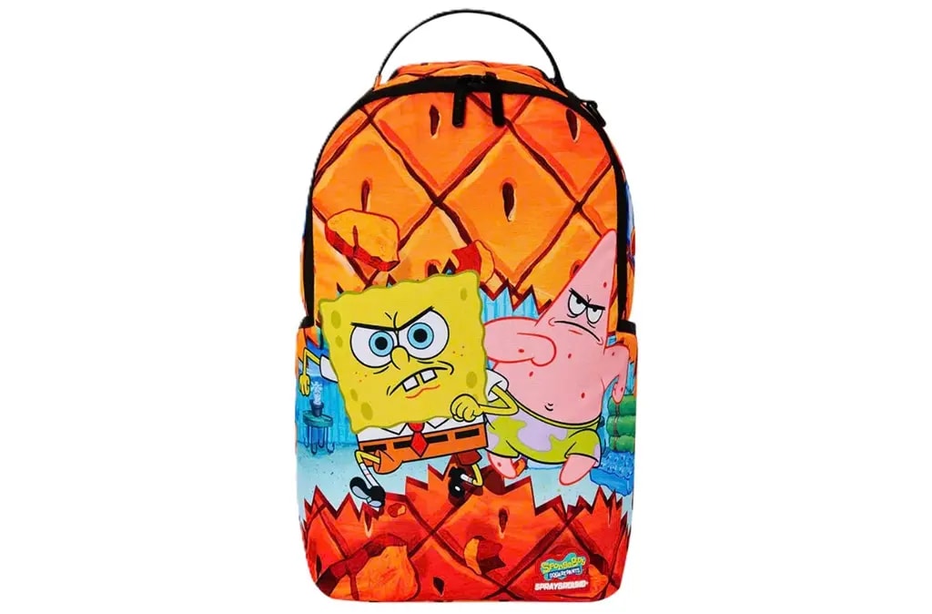 Balo Sprayground x SpongeBob SquarePants Shark Mouth 'Orange' W1035730 Balo Sprayground x SpongeBob SquarePants Shark Mouth 'Orange' W1035730
