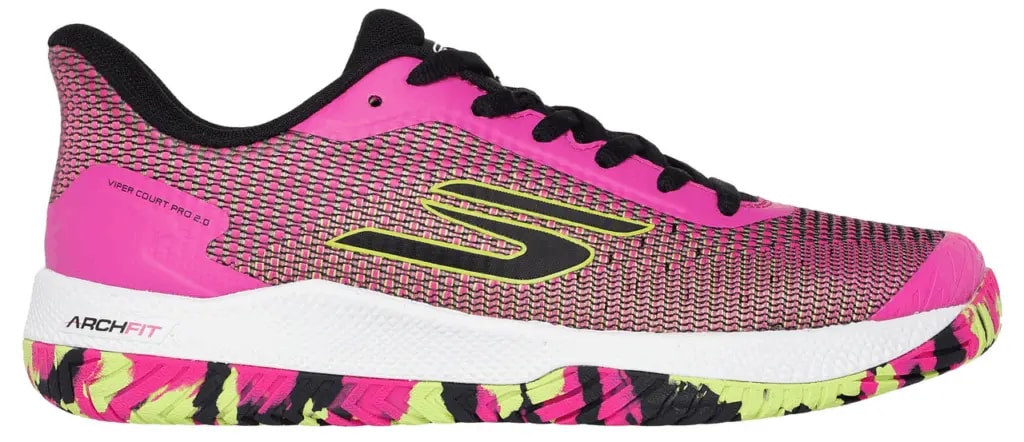 Giày Skechers Viper Court Pro 2.0 'Pink' 172109-HPK — kich-thuoc: 38 Giày Skechers Viper Court Pro 2.0 'Pink' 172109-HPK — kich-thuoc: 38